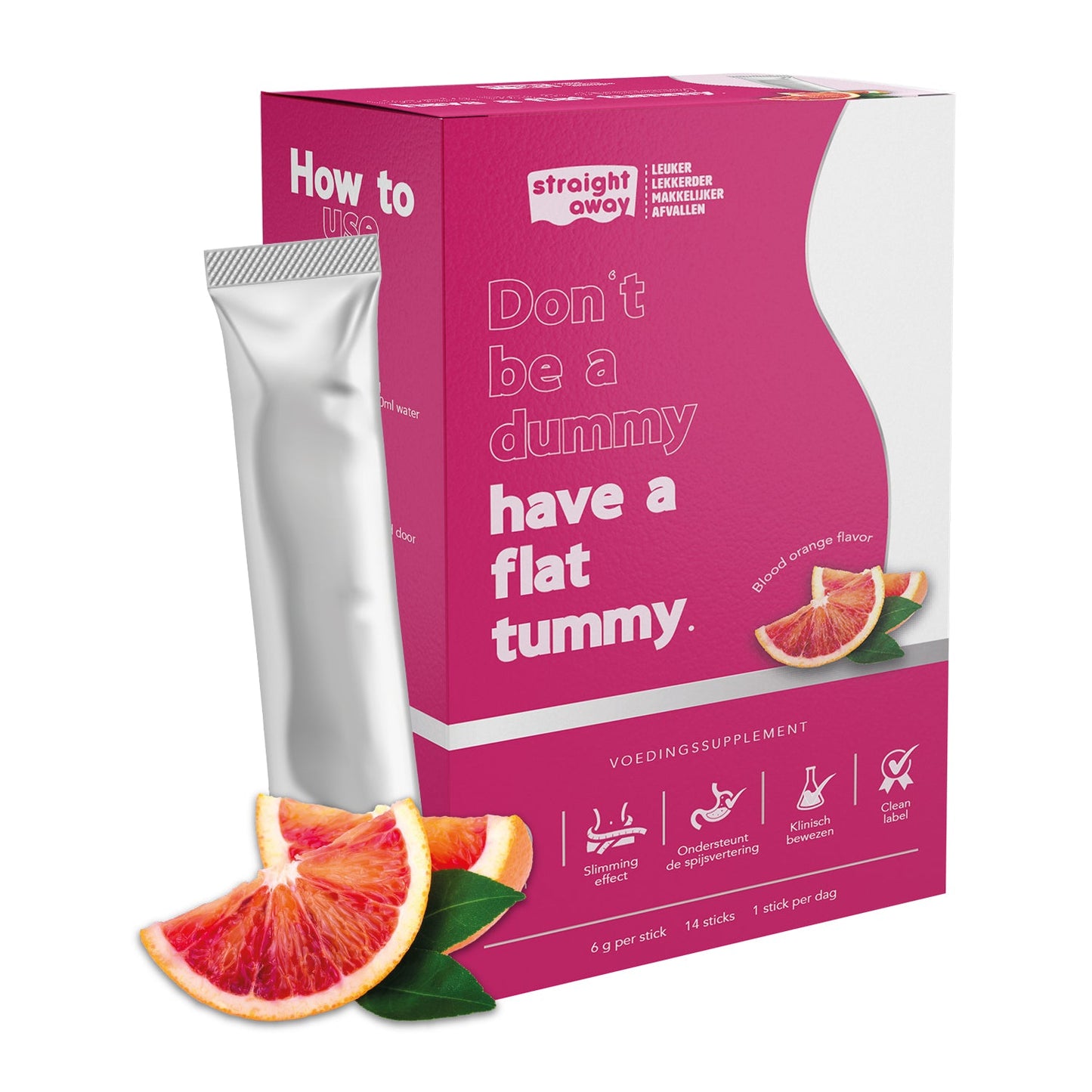Don't be a dummy have a flat tummy