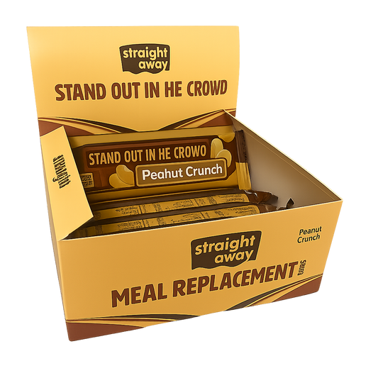 High Protein Meal Replacement Bar Peanut Crunch