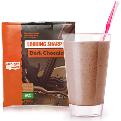 Geniet van de heerlijke Chocolade Maaltijdshake, speciaal ontworpen voor het afvallen op VLCD en Ketogeen Dieet.