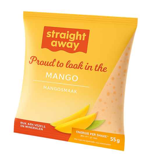 Straight away meal replacement diet shake mango front