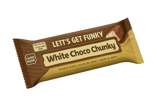 straight away meal replacement diet bar white Choco Chunky front
