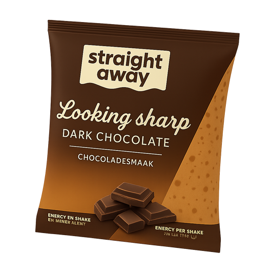 straight away meal replacement diet shake chocolate front