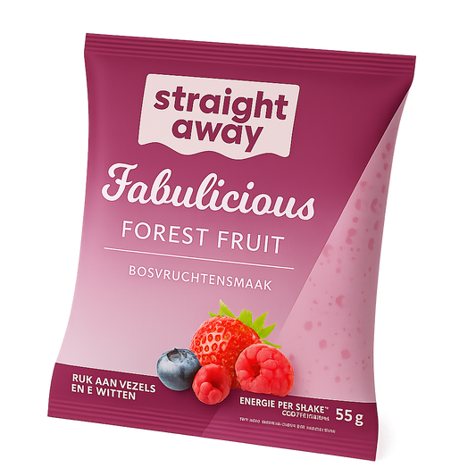 straight away meal replacement diet shake forest fruit front