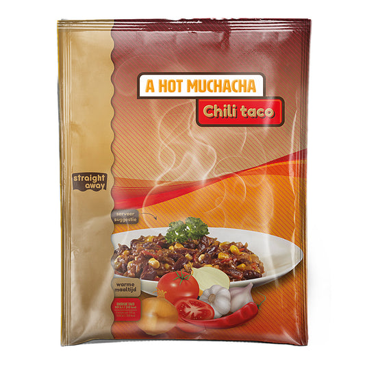 Straight away Chilli Taco - een pittige keuze voor afvallen en een gezinsvriendelijke warme maaltijd.