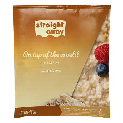 Straight away's maaltijdvervangende havermout - een smakelijke keuze om verantwoord af te vallen en je dieet op koers te houden